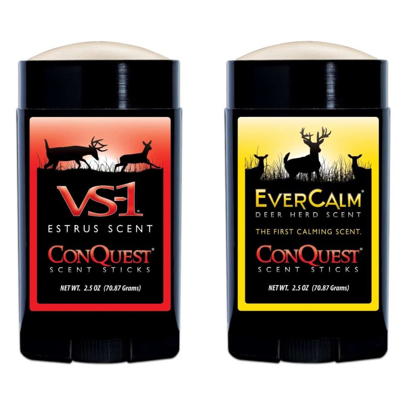 ConQuest 1240 EverCalm Scent Stick Hunters Pack with VS-1 Estrus Attractant