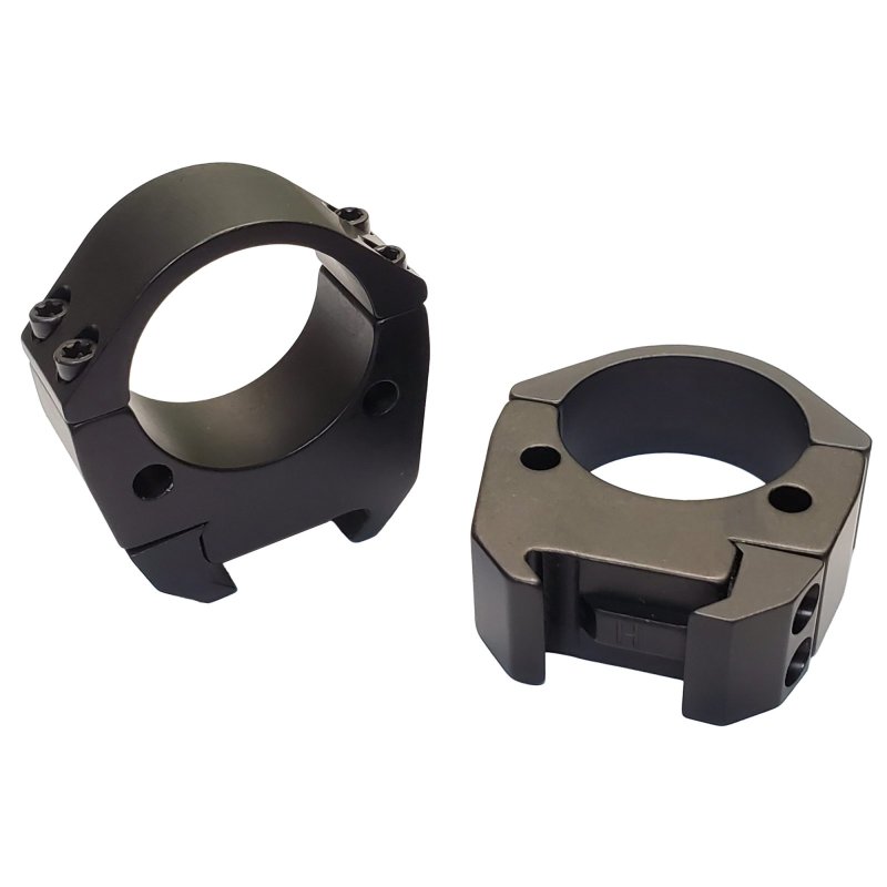 Talley TMS35L 35mm Low Picatinny Scope Ring Black Anodized