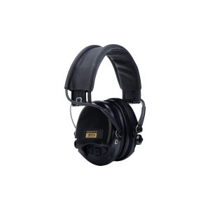 Sordin Supreme Pro-X LED Electronic Earmuffs - Black / Gel Rings