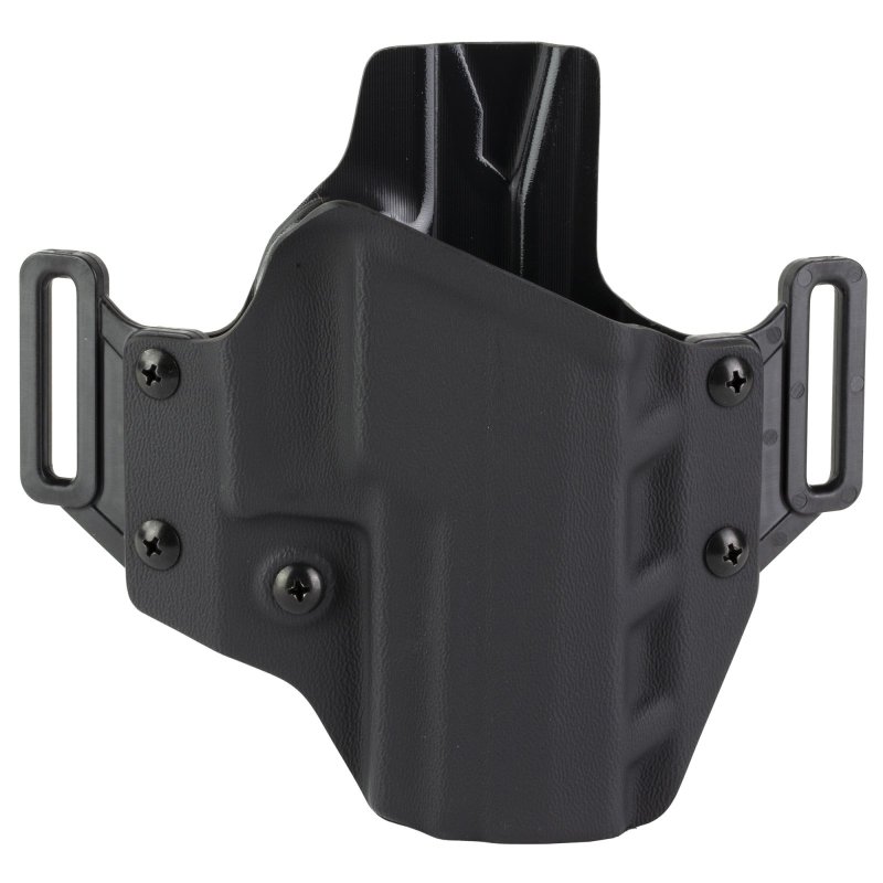 Crucial Concealment 1004 Covert OWB Holster, Right Hand, Kydex, Black