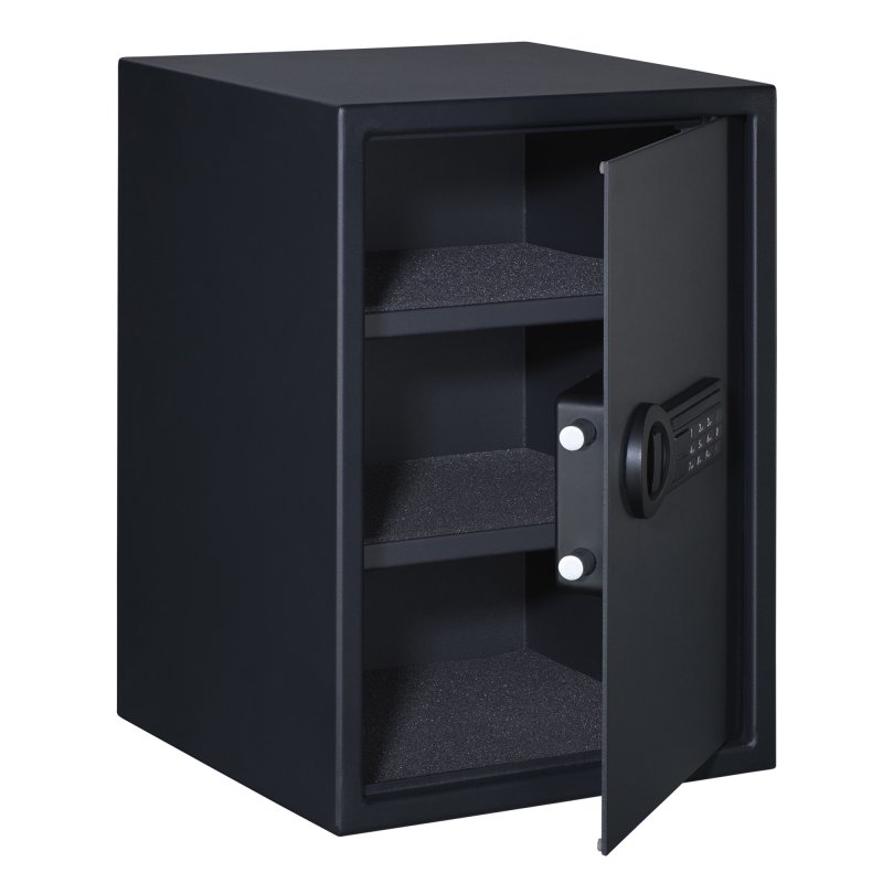 Stack-On Personal Safe Matte Black Electronic Key Pad Extra Large