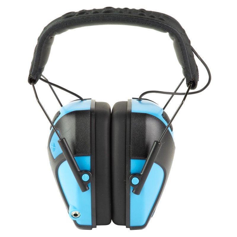 Caldwell 1103307 E-Max Pro Youth Hearing Protection, 23dB NRR, Neon Blue
