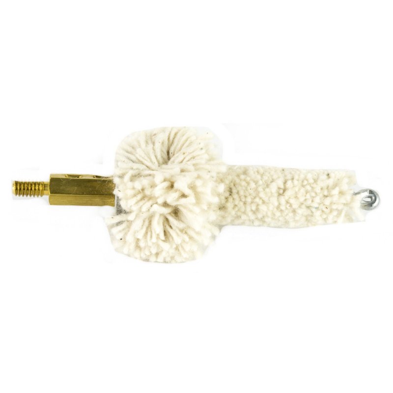 Pro-Shot MPCH223 Chamber Mop Military Style .223 Rem/5.56x45mm NATO AR Platform #8-32 Thread 100% Cotton Mop Brass Core