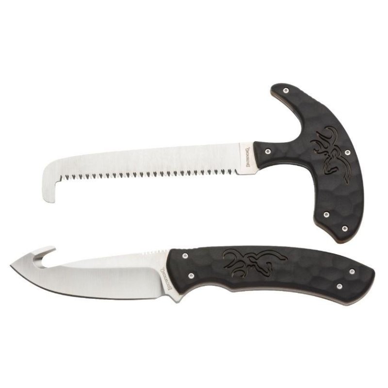Browning 3220420 Primal Combo Boxed 3.75"/5.25" Fixed Drop Point Gut