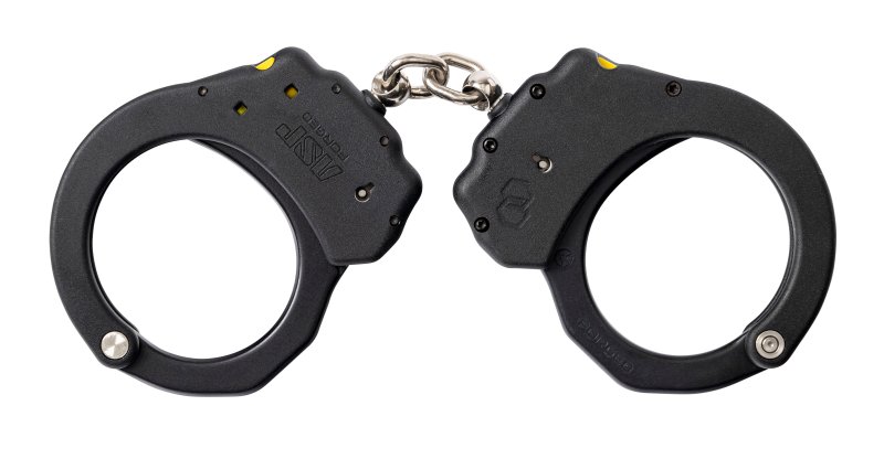 ASP Chain Ultra Plus Cuffs Double-Lock Nickel-Plated Handcuffs