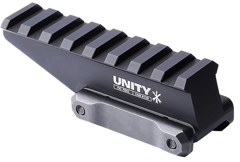 Unity Tactical FAST Red Dot Riser Direct Picatinny Anodized Black (Aluminum)