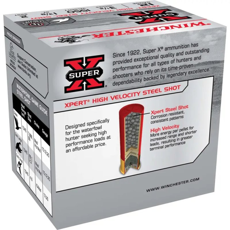 Winchester WEX12L2 12 Gauge 3.5 in 1 3/8 oz 1550 fps #2 Shot