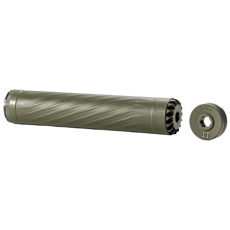 ANECHOIC X35OD Titanium Suppressor 9mm Luger 1/2x28 Thread