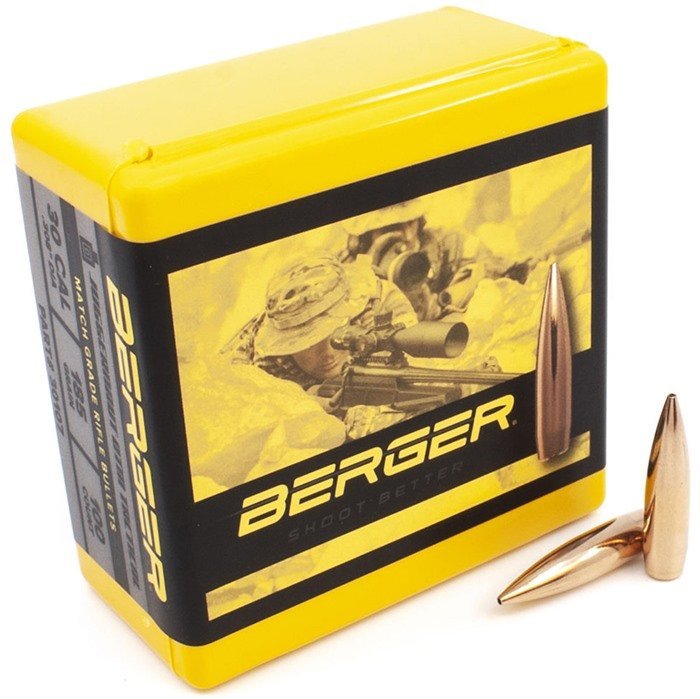 Berger 30107 30 Cal 185gr OTM Bullets 100/Box