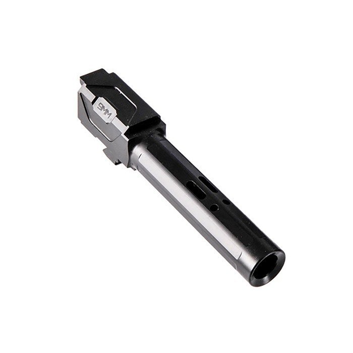 Brownells 02-1054-99-06-DA 9mm Luger 3.9" Black Nitride Ported Barrel