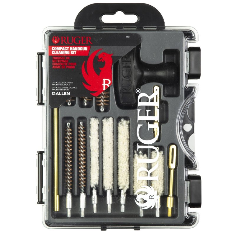 Compact Handgun Cleaning Kit for Ruger .38/.40/.45 Caliber