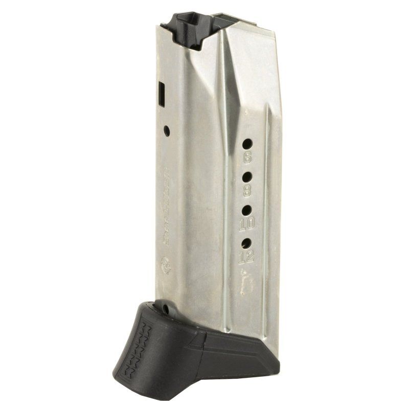 Ruger American Compact 9mm Magazine 12 Rounds Stainless Steel