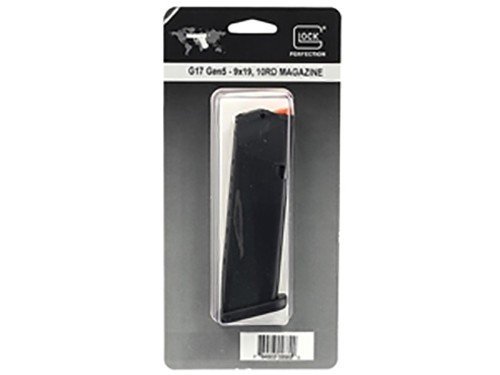 Glock 47290 G17/34 Gen5 9MM 10-Round Magazine Black