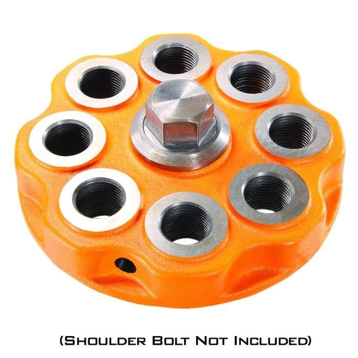 Lyman 7726165 Brass Smith All-American 8 Press Extra Turret Orange