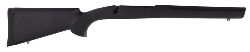 Hogue 07001 OverMolded Stock Black for Winchester 70 Long Action Rifle