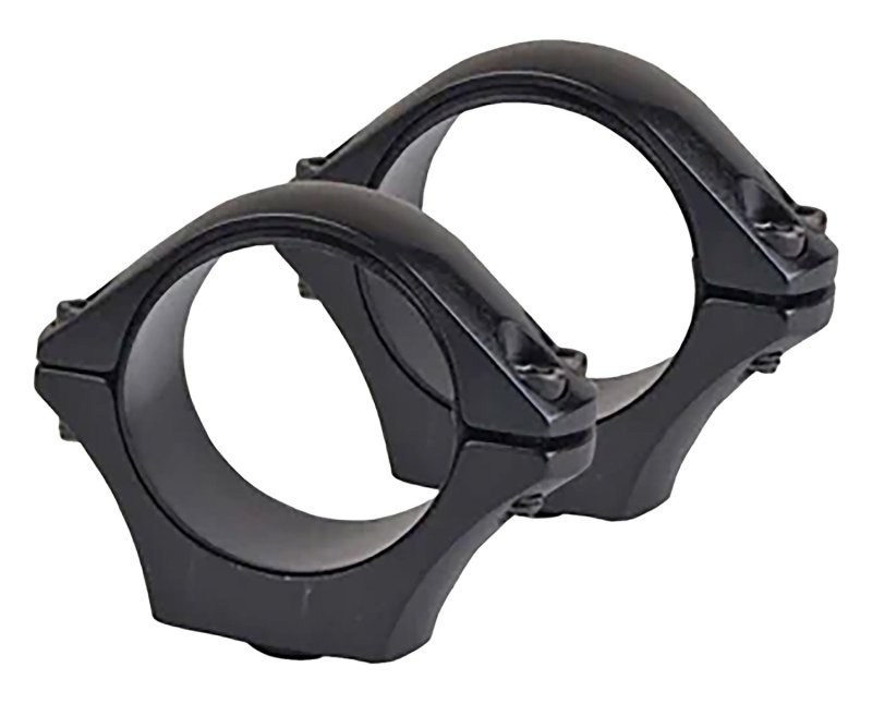 Tikka Opti-Lock Rings 1" Extra Low Black Steel Set S1300923