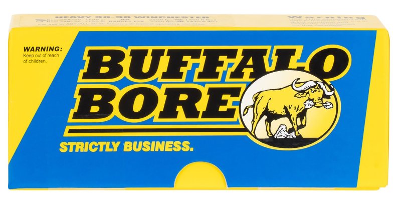 Buffalo Bore 24L20 9mm Luger 147gr Hard Cast Flat Nose +P Ammo 20/Box