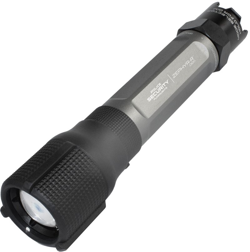 Police Security Flashlights Zephyr-R 97713 Gray 450/1500 Lumens LED