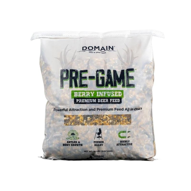 Domain Pre-Game Deer Feed 20 Lbs Whitetail Attractant