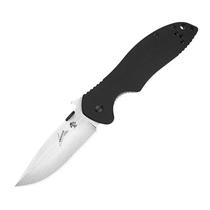 Kershaw Emerson CQC-6K 6034D2 3.5 In Drop Point Plain Edge D2 Steel