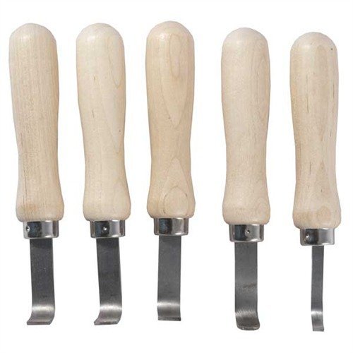 Brownells Complete 7-Piece Curl Scraper Set
