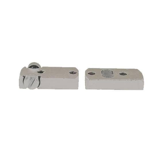 Weaver 2-Piece Grand Slam Steel Dovetail Scope Base - Savage - Silver