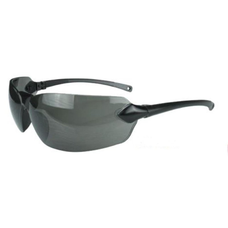 Radians OV120CS Shooting Glasses Black Smoke Lens ANSI Z87.1 Compliant