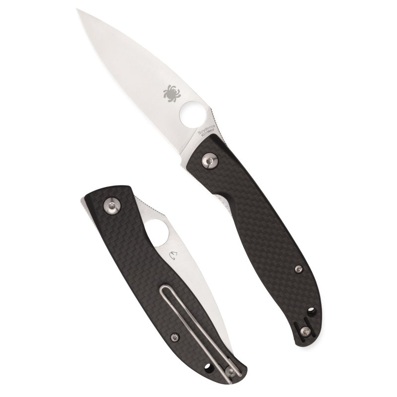 Spyderco Mantra 4 C274CFP Carbon Fiber 3.34 In Drop Point Knife