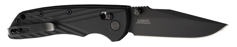 HOGUE Deka 3.25" ABLE Lock Clip Point Polymer Frame Blk Folding Knife