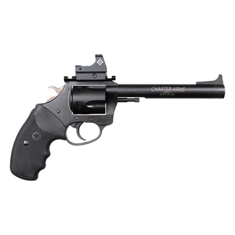 Charter Arms 69965 Mastiff 9mm 5rd 6" Black Nitride Stainless Steel