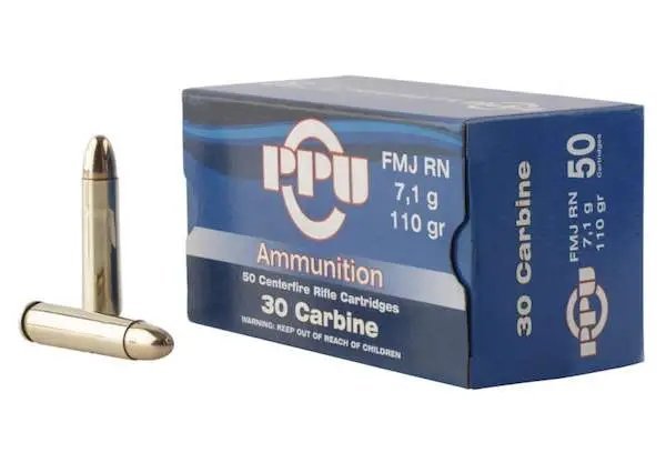 Prvi Partisan PP30F .30 Carbine 110gr FMJ RN 50/Box
