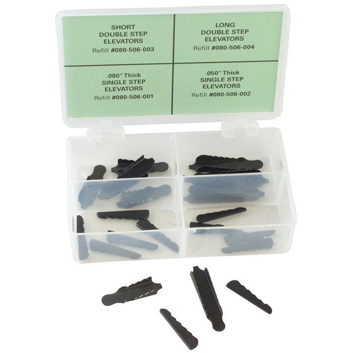 Brownells Rifle Rear Sight Elevator Kit Black