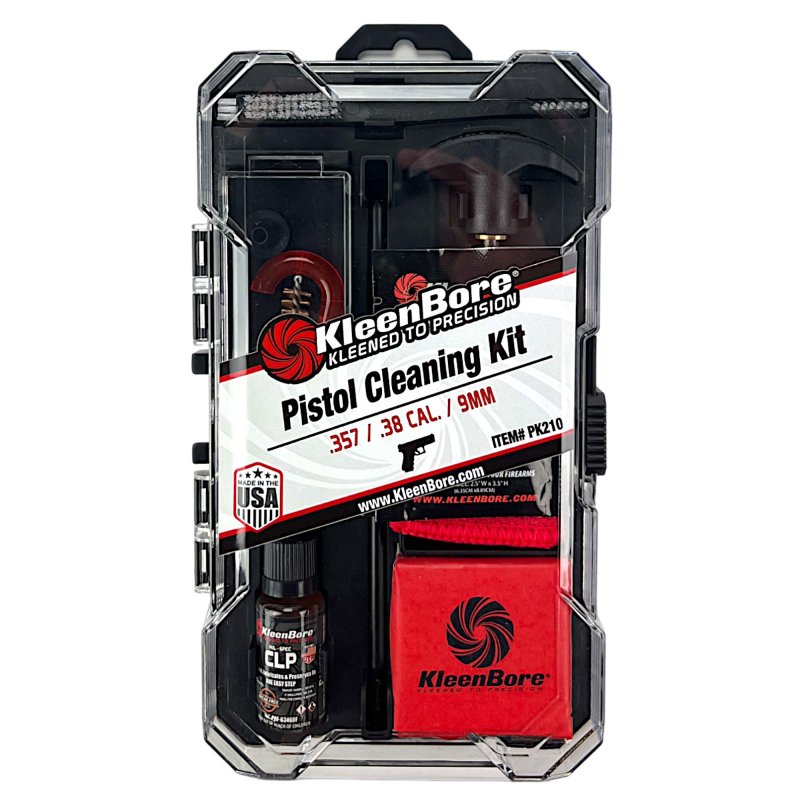 Kleen Bore Classic .38/.357/9mm/.380 Cleaning Kit PK210