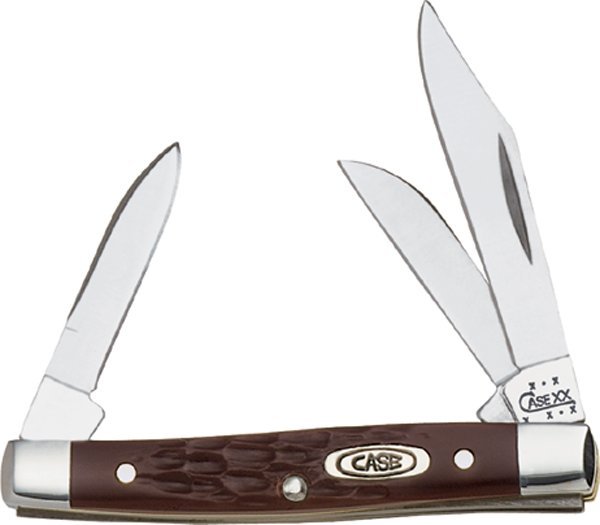 Case Cutlery Small Stockman 3BLD 3 5/8" Brown Knife