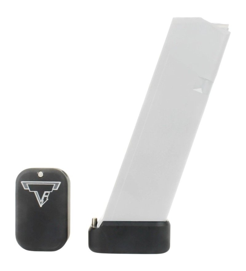 TTI BASEPAD GLK 9/40 +3/+4 Finger Flat Basepad Magazine