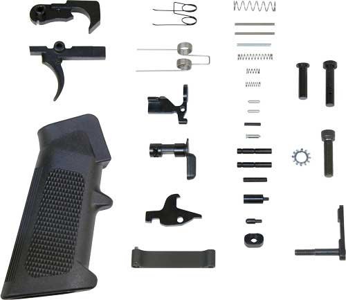 GUNTEC Complete Lower Parts Kit AR15 With A2 Pisto