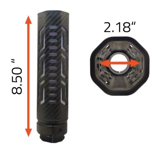 Lancer Systems LCH-MPX-14 Carbon Handguard 14 In M-LOK Lightweight