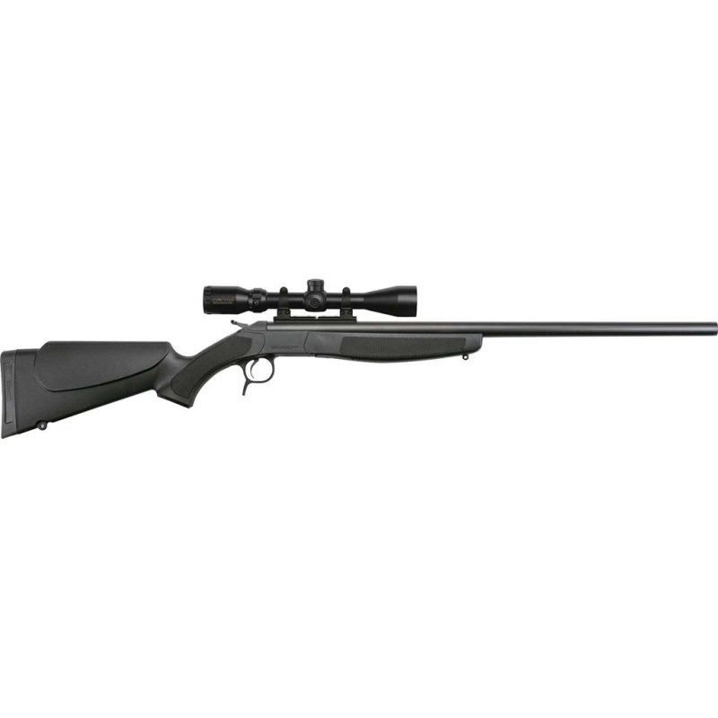 CVA Scout Compact Rifle Package 6.5 Creedmoor 20 in. Black w/ Scope