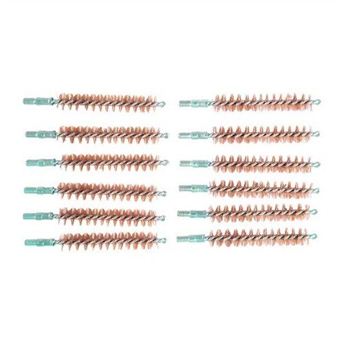 Brownells Chamber Brush Bronze 9MM/.38 SPECIAL/.357 Mag 12 Pack