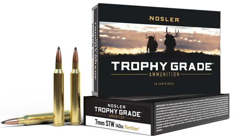Nosler Trophy Grade 60046 7mm STW 140gr PT SP 20 Rounds
