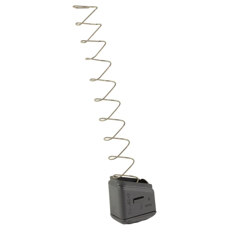 Ghost Inc. GHOGEN2MOABGL17-6BLK Mag Extension +6 9mm/+5 .40 Black
