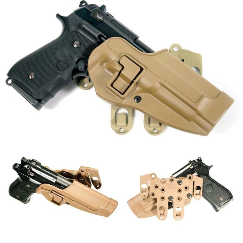 Blackhawk 40CL01CT-R S.T.R.I.K.E. Serpa Holster Right Hand Coyote Tan