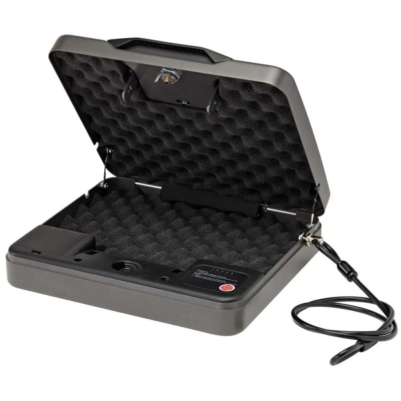 Hornady RAPiD Safe 4800KP 98141 Black Steel 14 Gauge Holds 2 Pistols