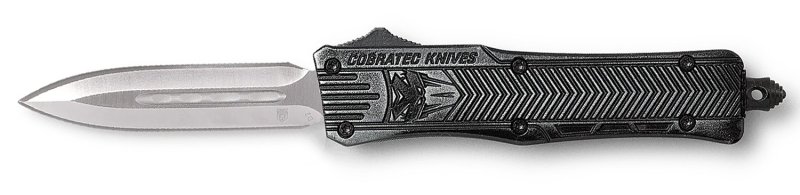 CobraTec Knives CTK-1 Small SSWCTK1SDAGNS 2.75 In OTF Dagger Plain D2