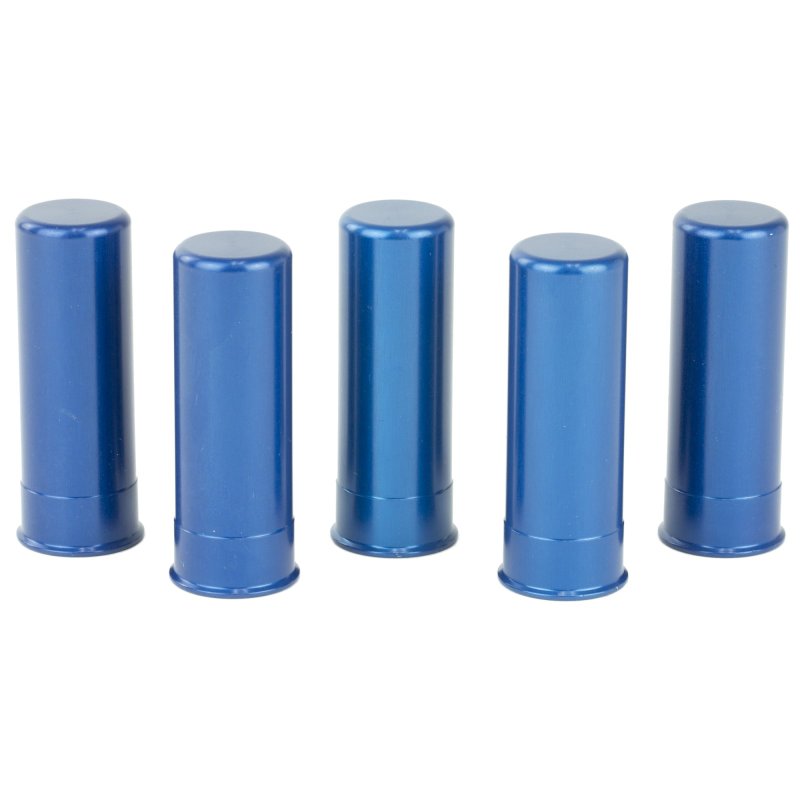 A-Zoom 12311 Aluminum Snap Cap Pack 12 Gauge Blue 5 Count
