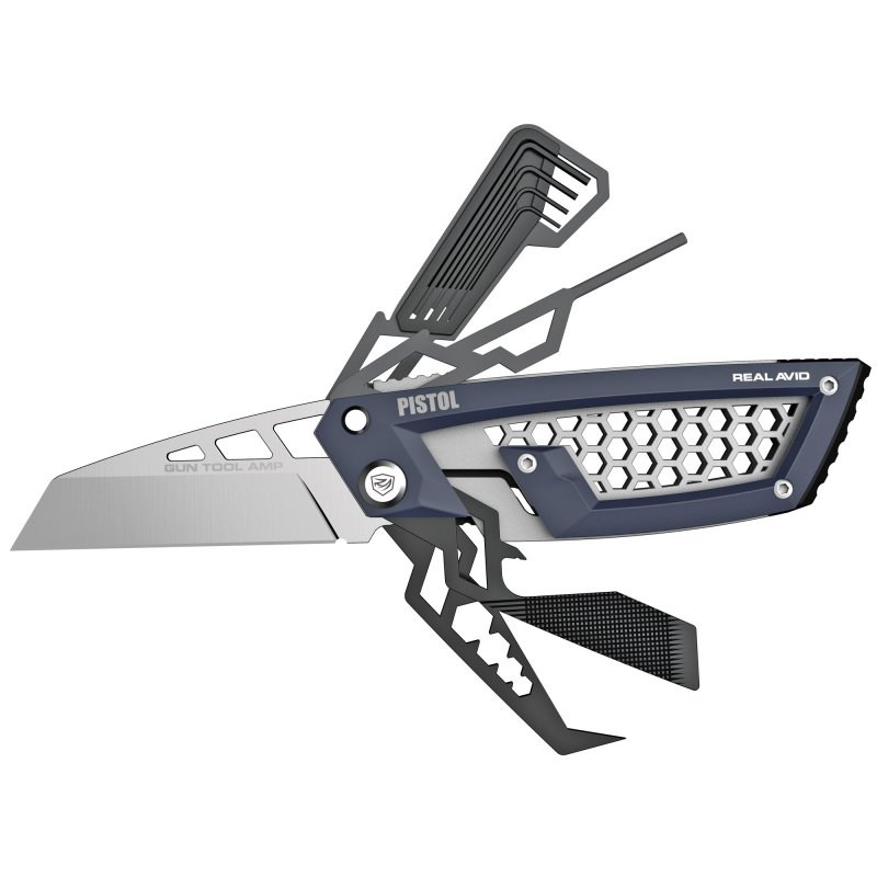 Real Avid AVGTAMPP Gun Tool Amp-Pistol Black/Silver Multi-Tool