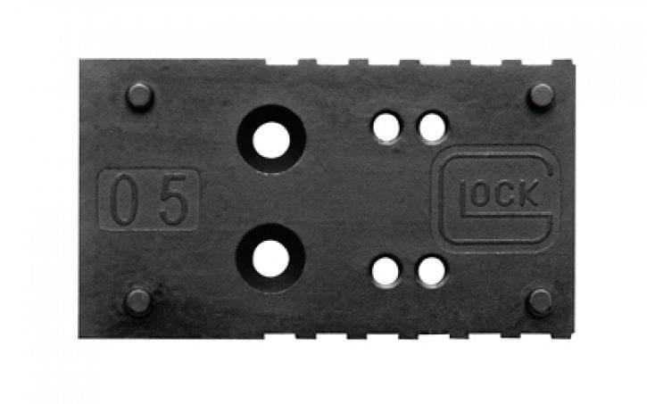 Glock MOS Adapter Plate 05 Black for G20 G21 G22 G23 G35 G40