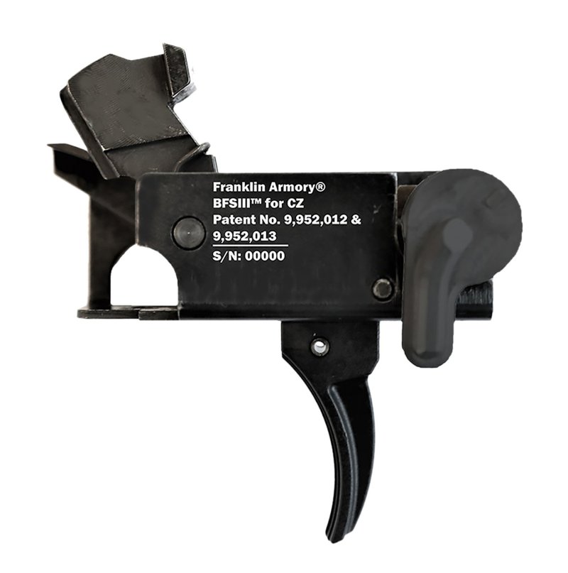 Franklin Armory FRA 06-50000-BLK BFSIII CZ Scorpion Binary Trigger Curved