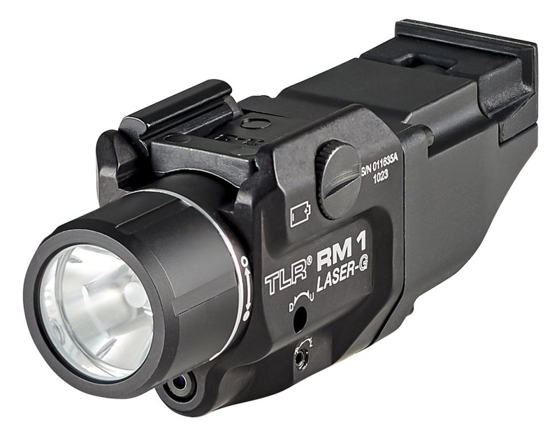 Streamlight 69444 TLR RM 1 Laser-G 500 Lumen Tactical Light Black