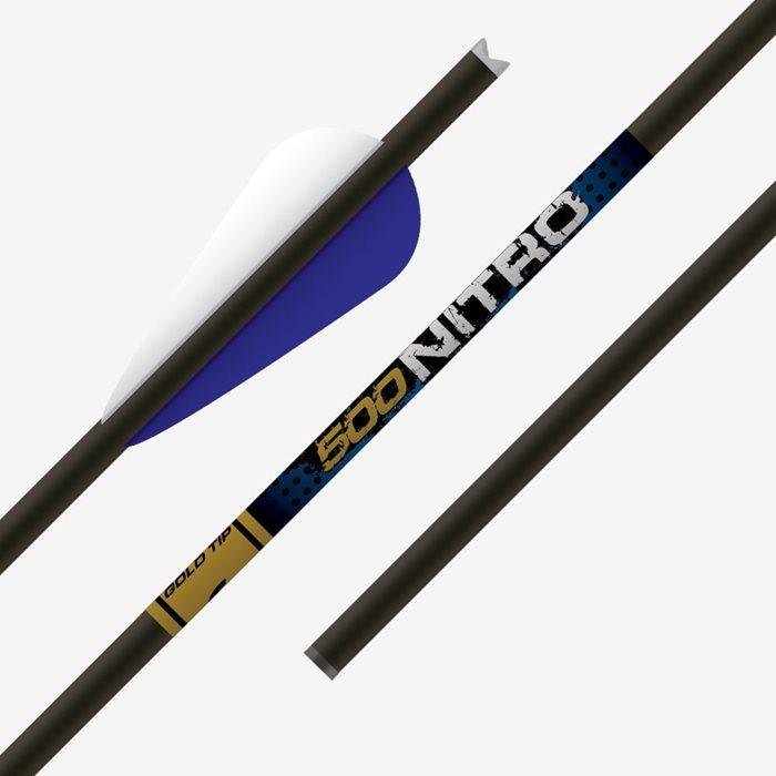 Gold Tip NI22MA46 Nitro Crossbow Bolts 22" Moon Nocks 6 Pack